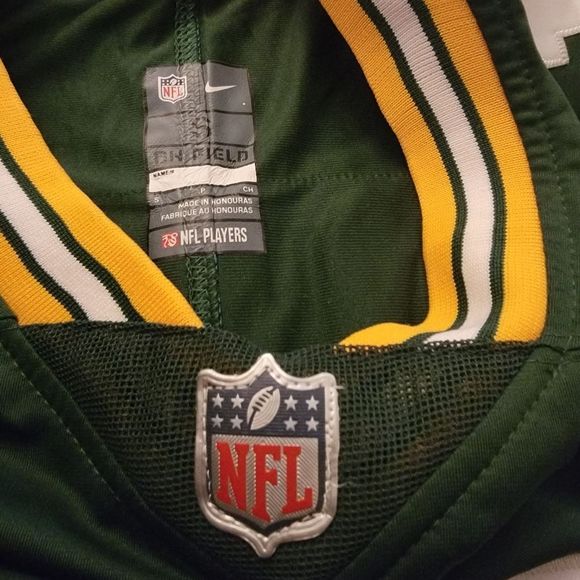 Nike NFL Players Green Bay Packers Rodgers On Field Jersey - Picture 6 of 11